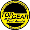 Aranyérem a "2010 Top Gear of the Year Award"-on.