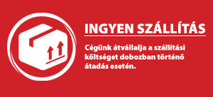 Ingyenes szállítás dobozolva